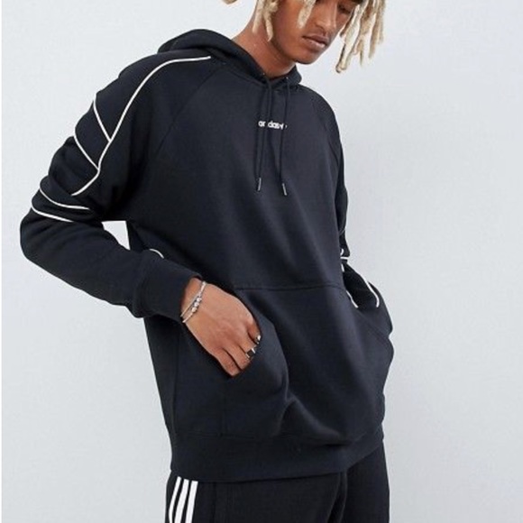 Brand New - Adidas EQT Outline Hoodie Sweatshirt - Picture 4 of 8